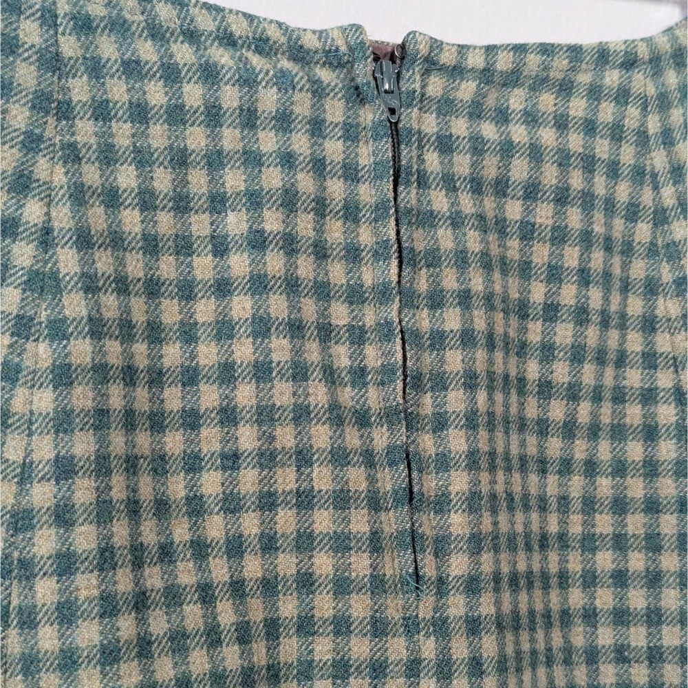 Vintage Pendleton Wool Skirt Grandma Librarian Lined 25" Waist Twee Rockabilly - Picture 6 of 10